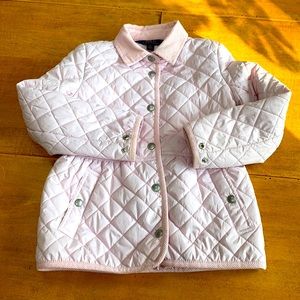 RALPH LAUREN POLO Girls Jacket Kids Size 6X, Pink